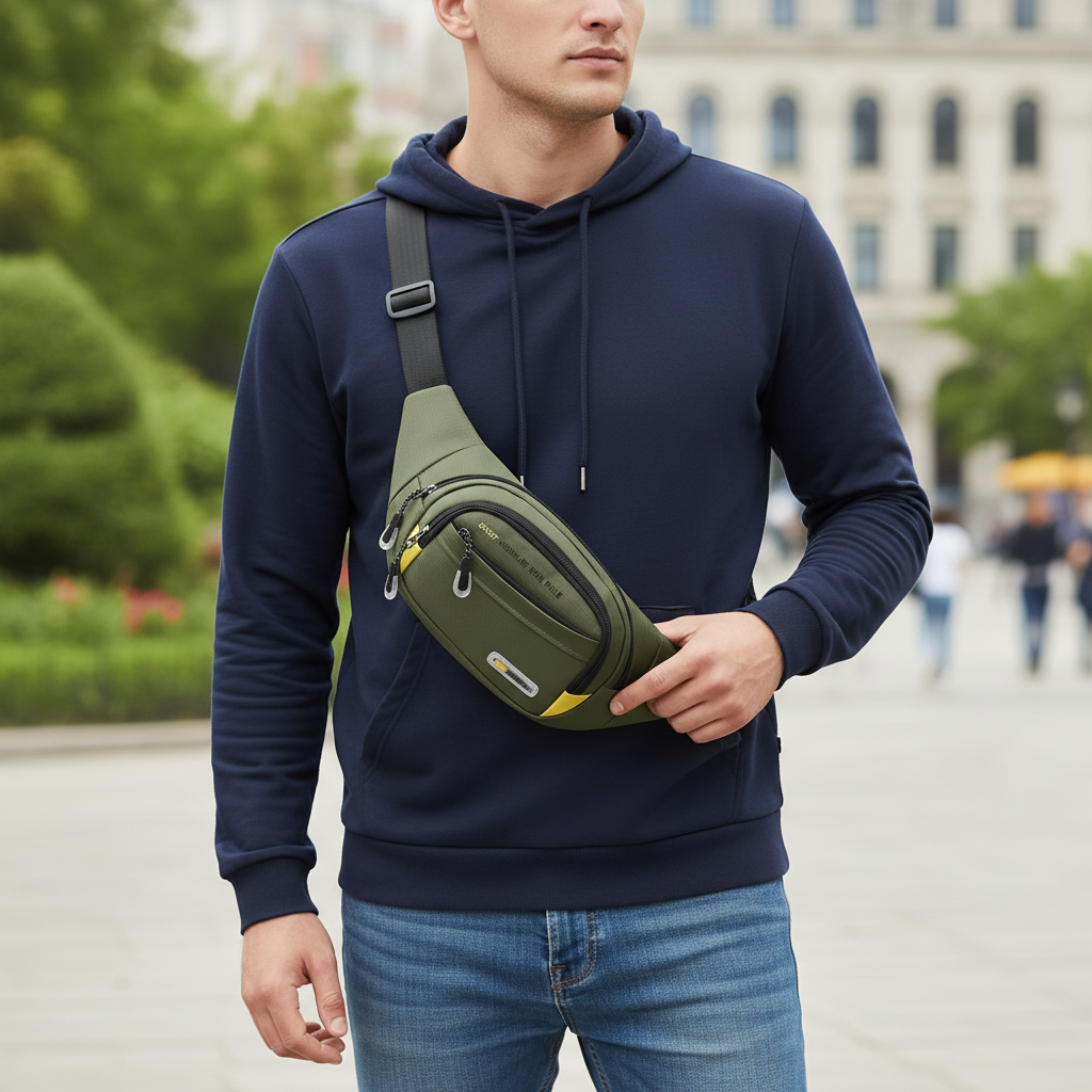Nordspur | VeltroPack Slim Nylon Waist Pack