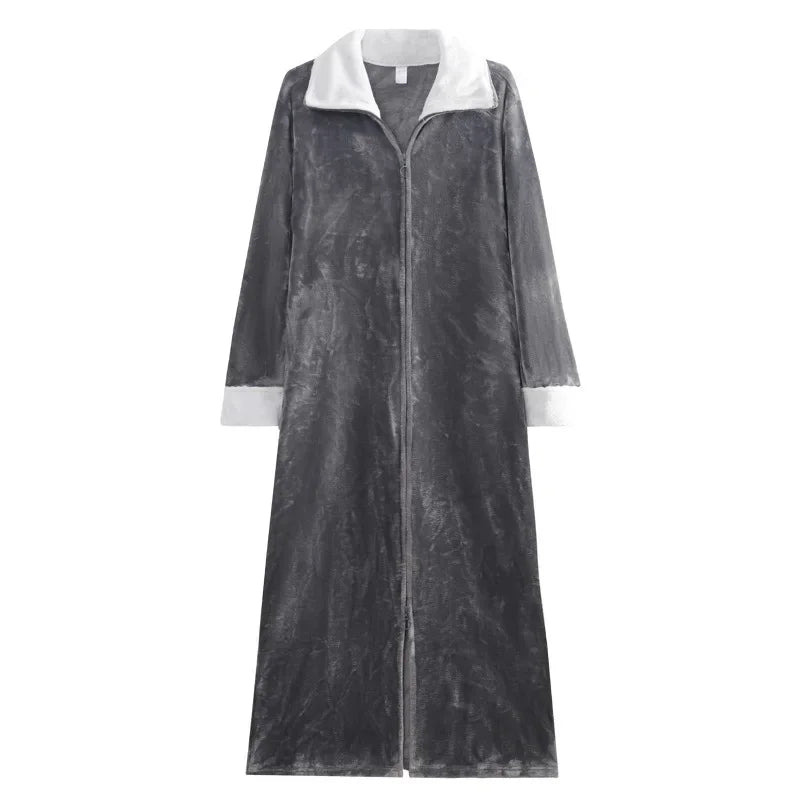Nordspur | Veluella Full Length Zip Dressing Gown