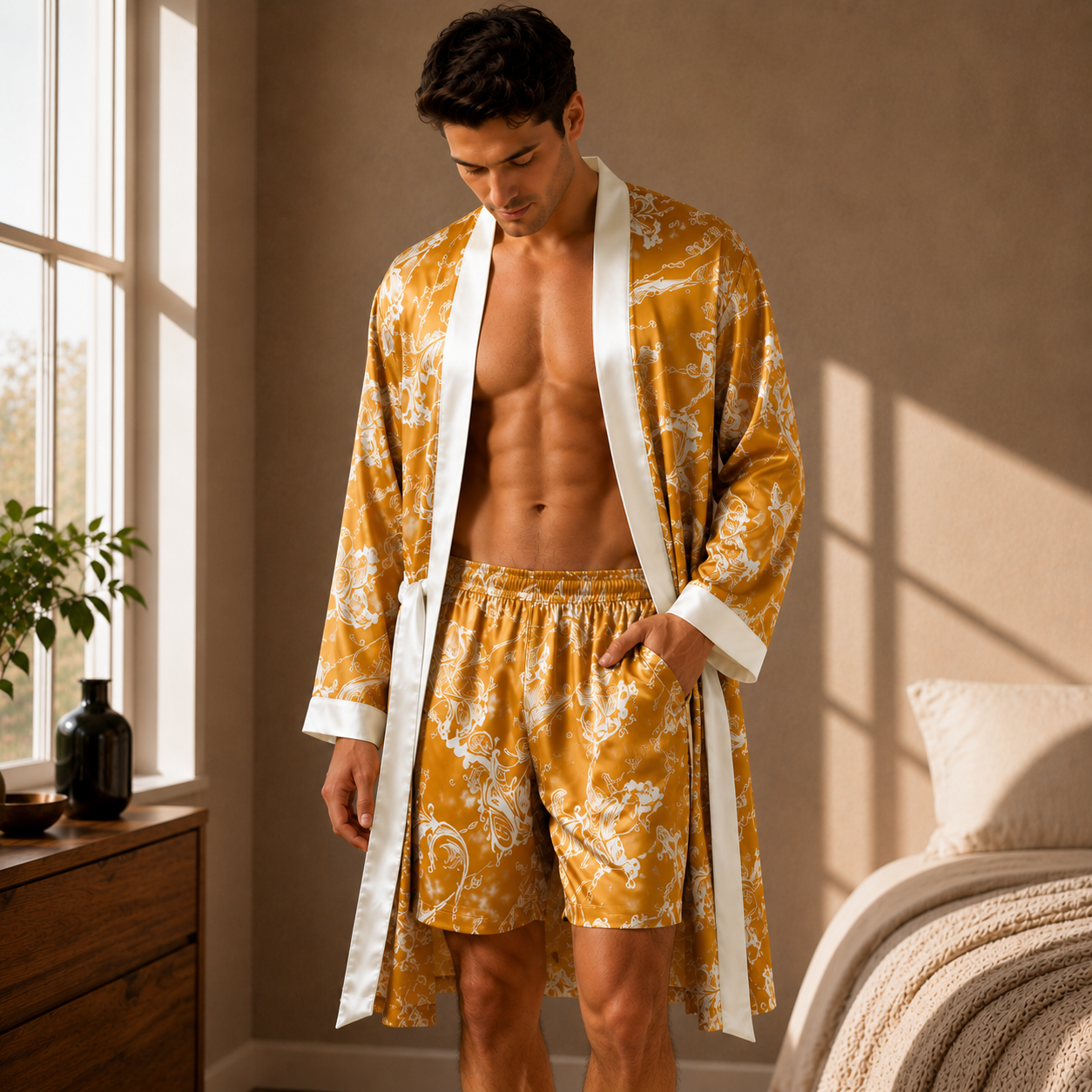 Nordspur | Velvoro Long Kimono Style Robe Set