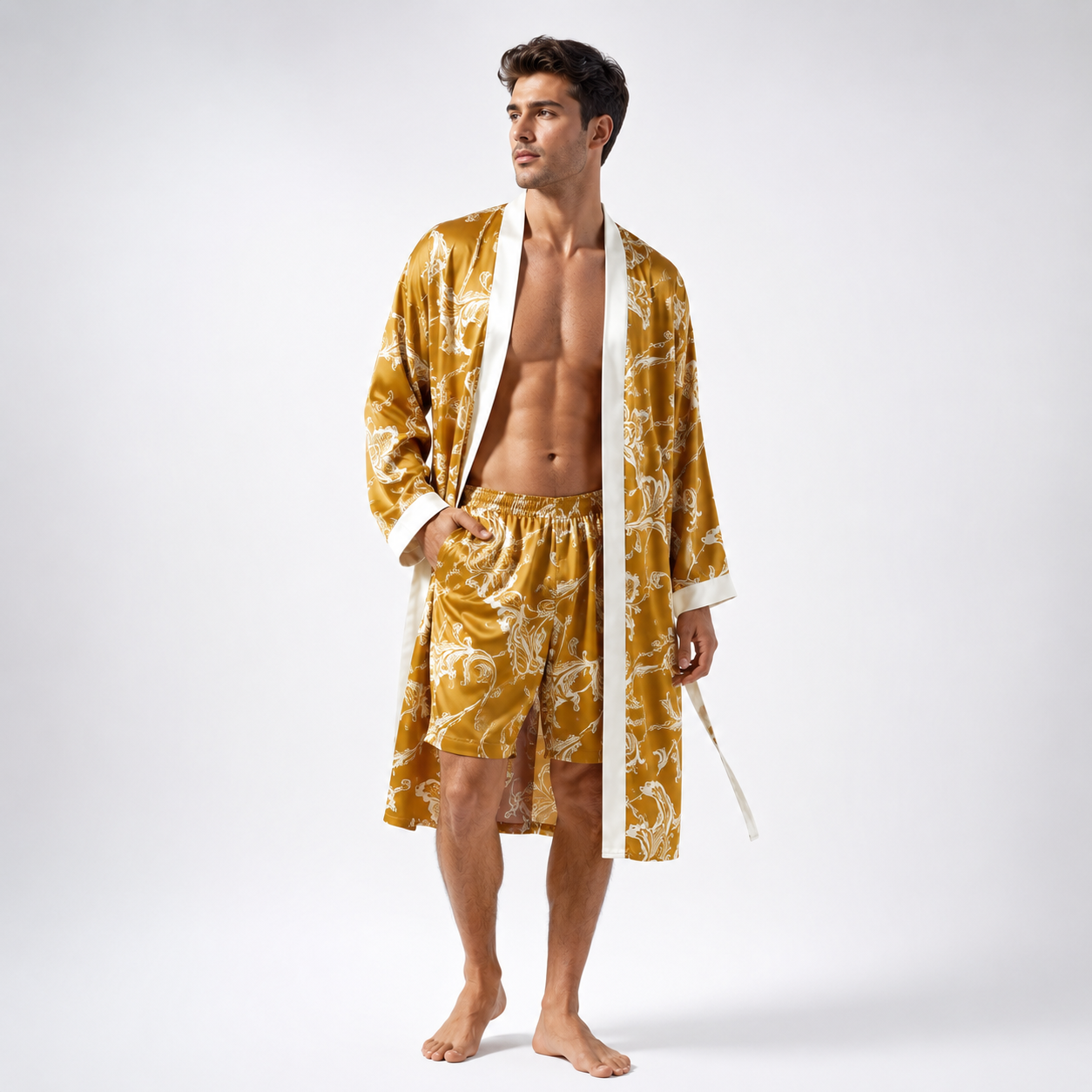 Nordspur | Velvoro Long Kimono Style Robe Set