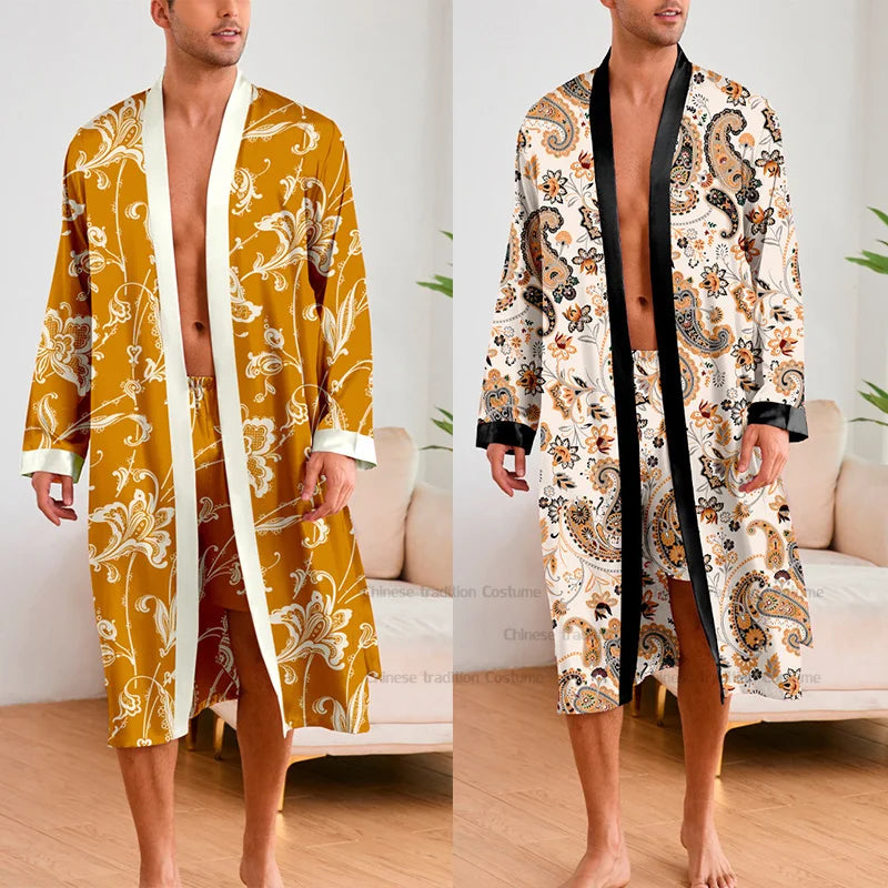 Nordspur | Velvoro Long Kimono Style Robe Set