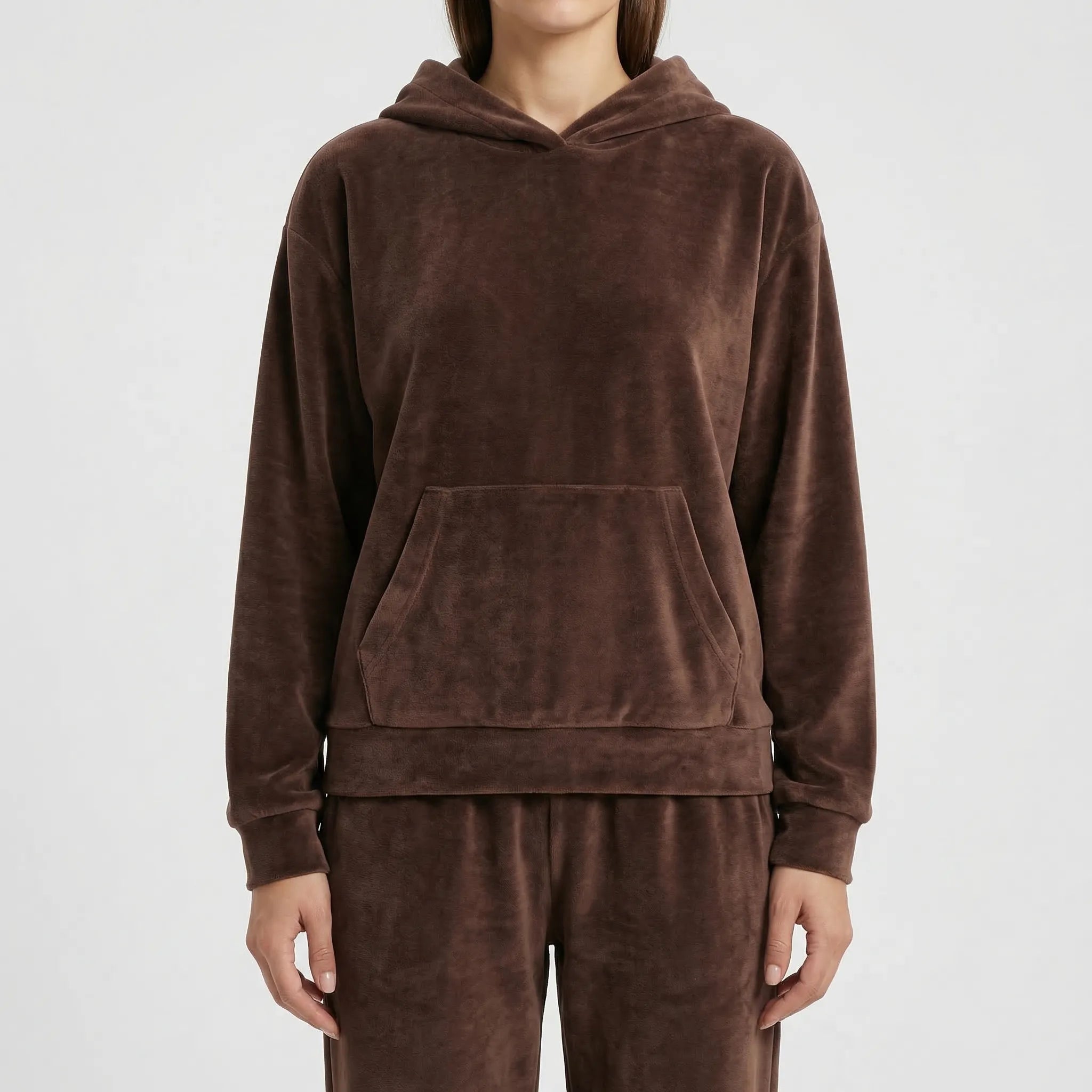 Nordspur | Velvura Hooded Loungewear 2-Piece Tracksuit
