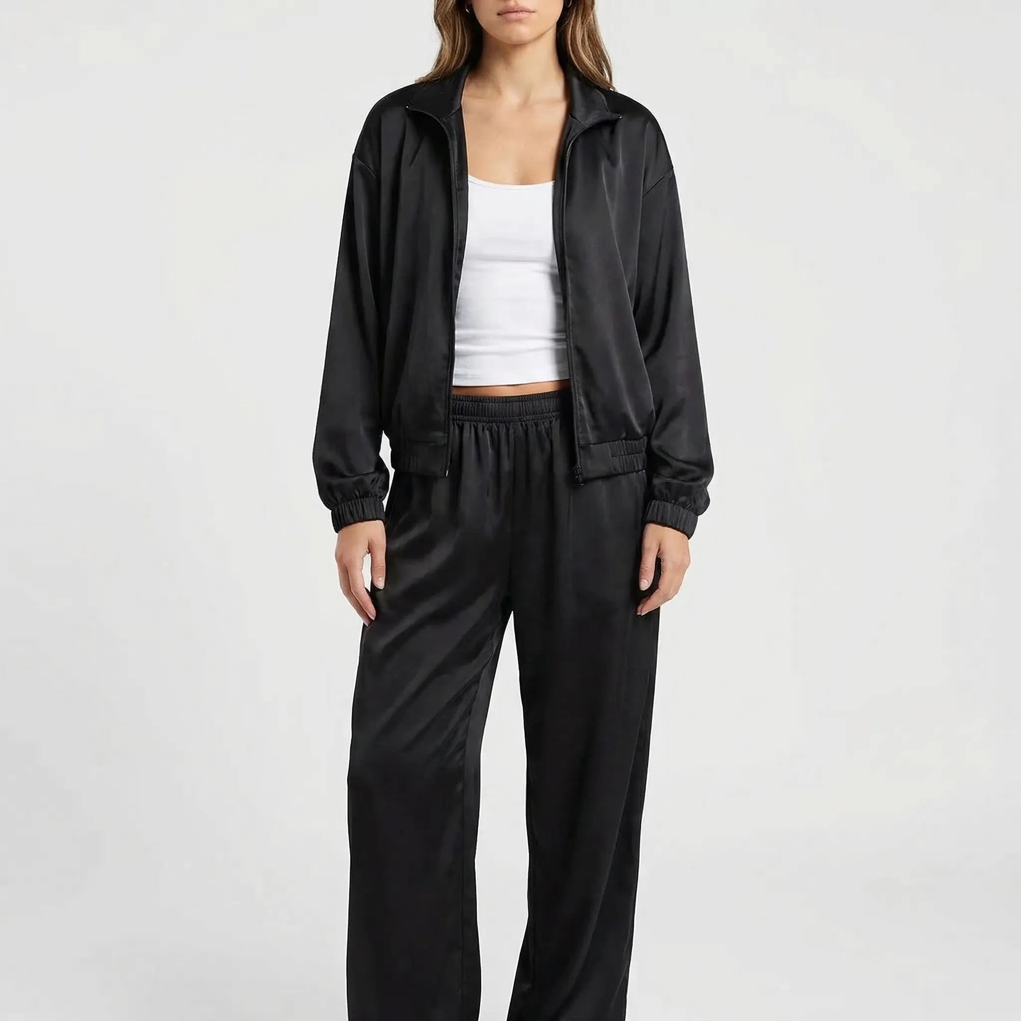 Nordspur | Velvura Zip-Up Hooded Tracksuit Set