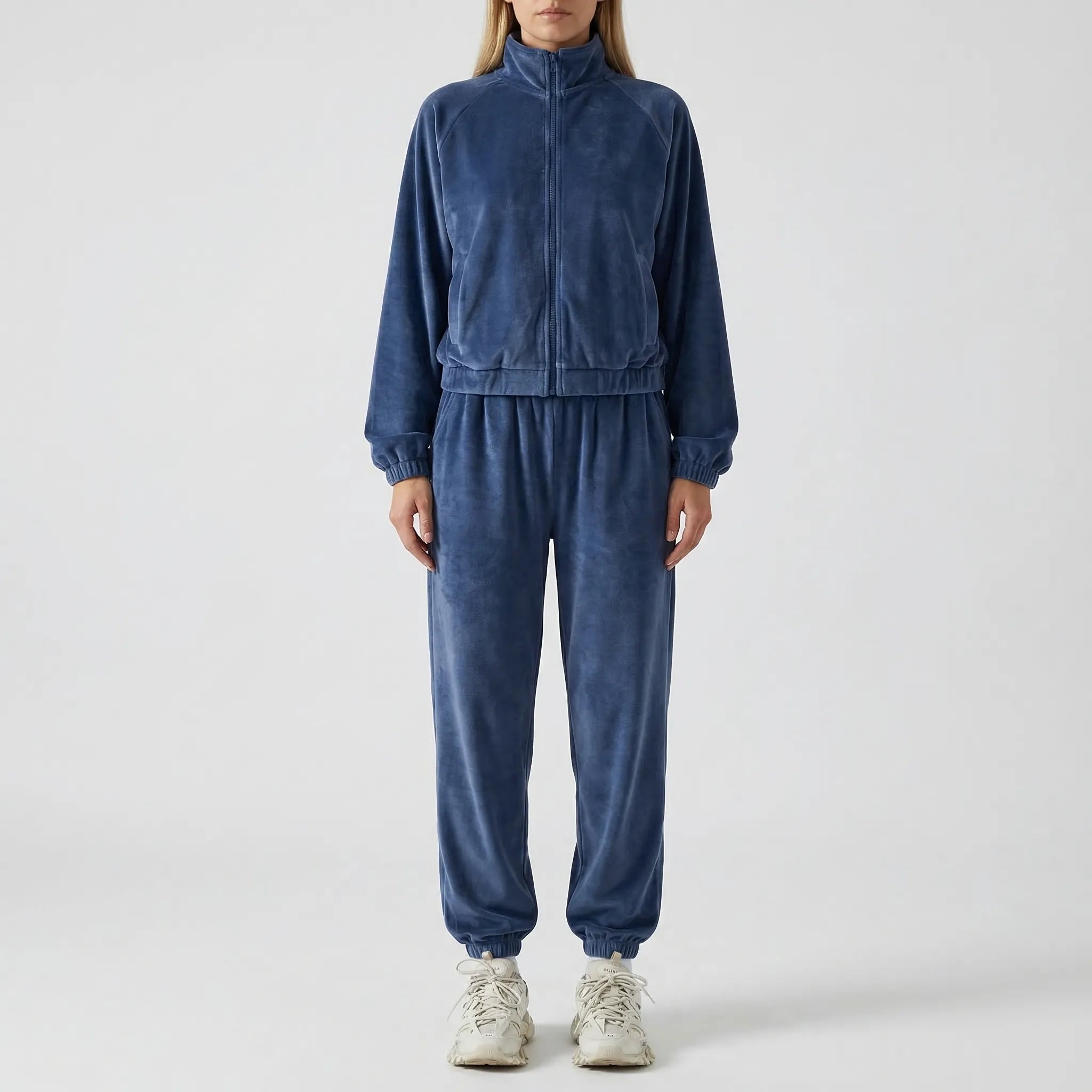 Nordspur | Velvura Zip-Up Hooded Tracksuit Set