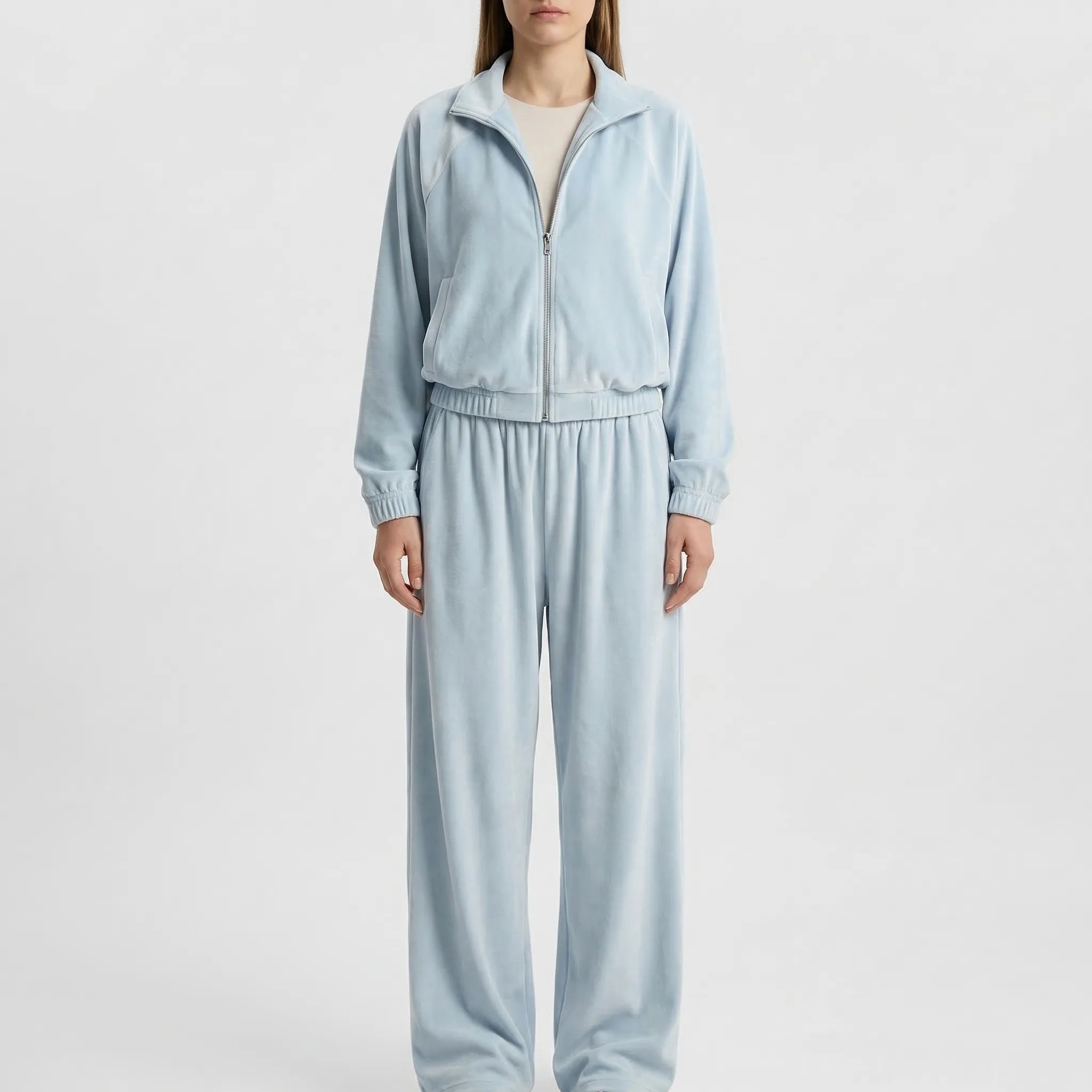 Nordspur | Velvura Zip-Up Hooded Tracksuit Set