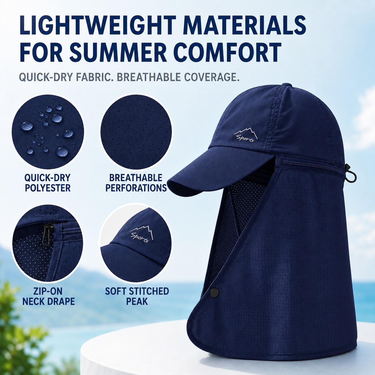 Nordspur | Venshield Cap With Neck Flap