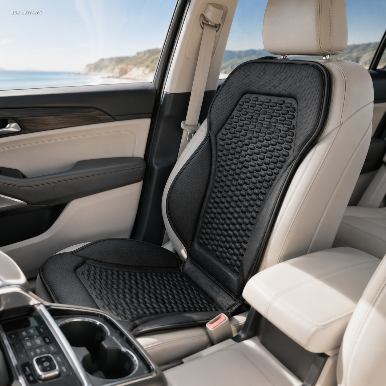 Nordspur | VentoRide Textured Breathable Car Seat Cushion