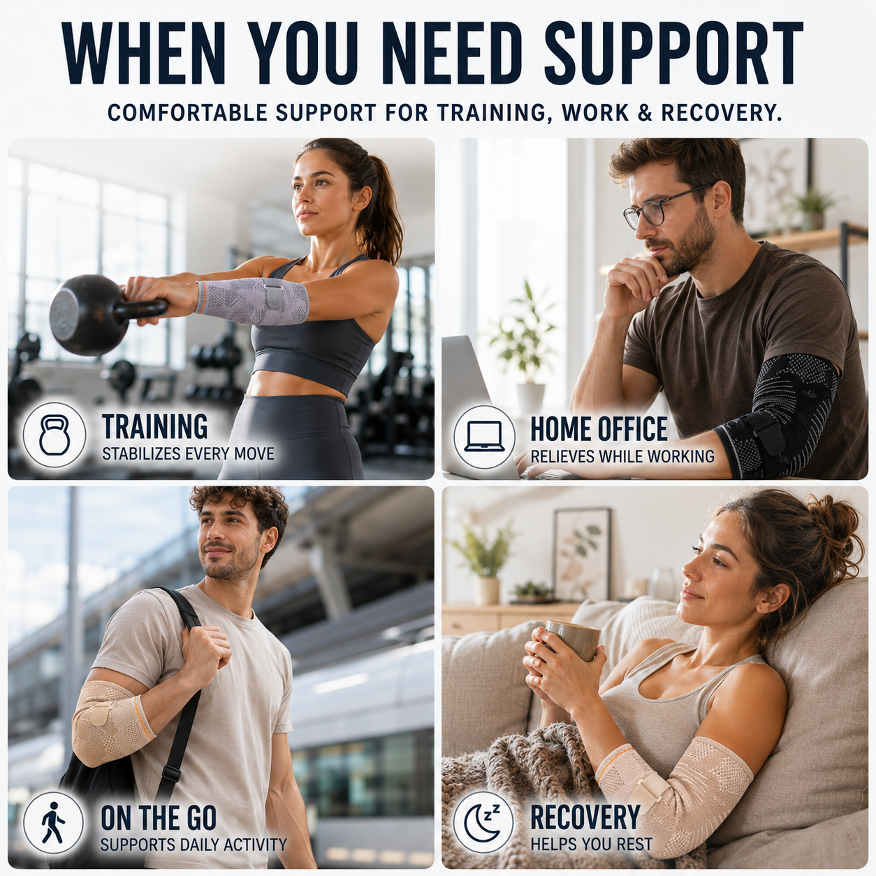 Nordspur | Ventrox Adjustable Compression Elbow Sleeve