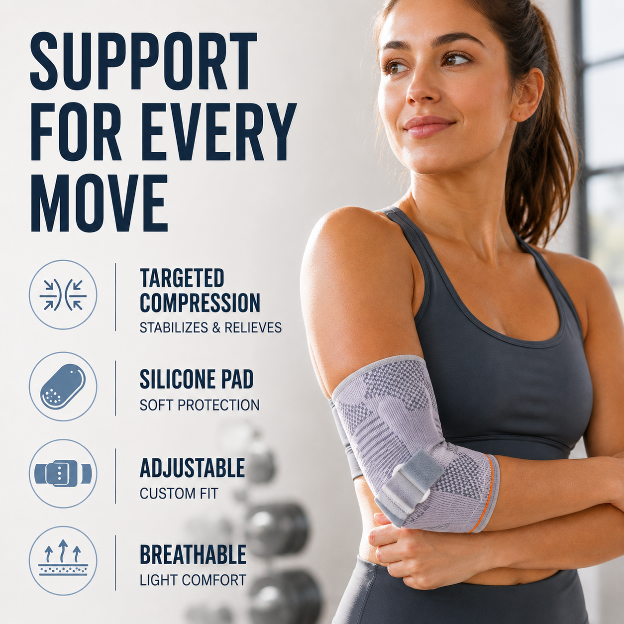 Nordspur | Ventrox Adjustable Compression Elbow Sleeve