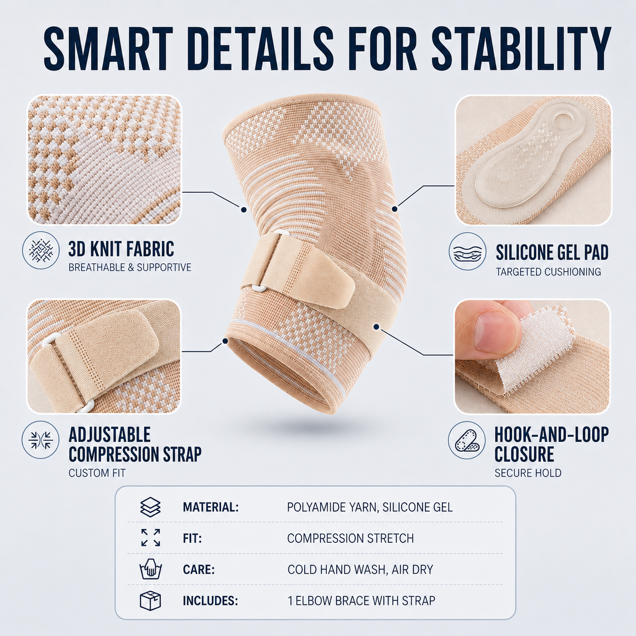 Nordspur | Ventrox Adjustable Compression Elbow Sleeve