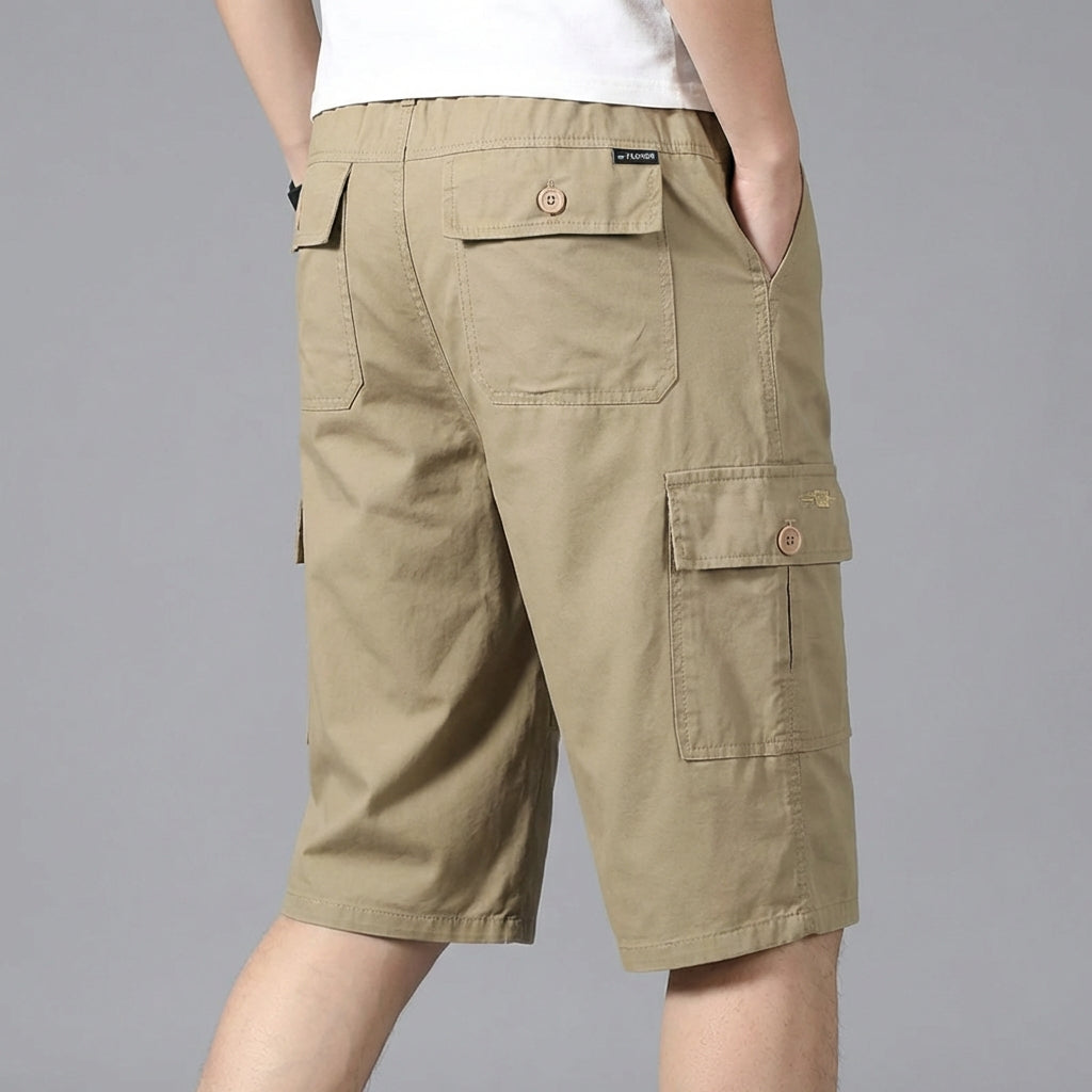 Nordspur | VentureKnit Men Knee Length Cargo Shorts