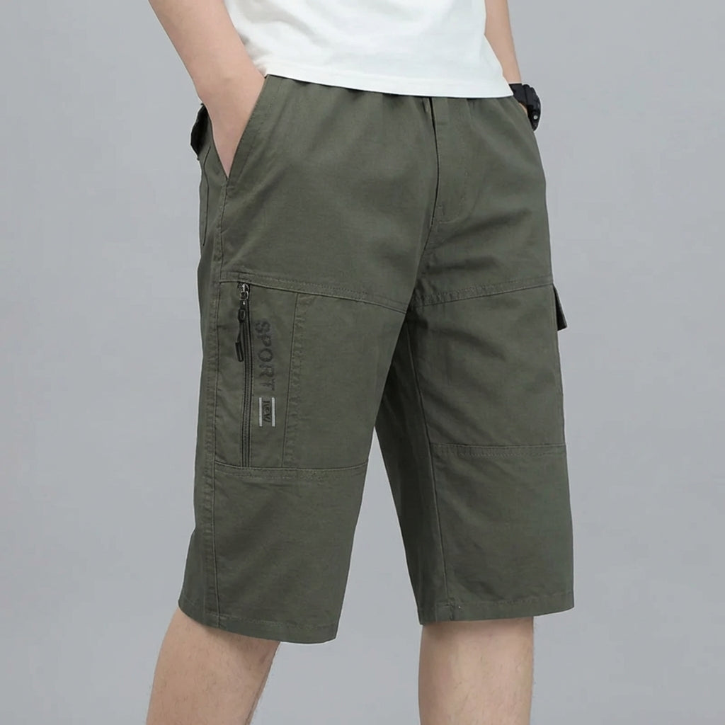Nordspur | VentureKnit Men Knee Length Cargo Shorts