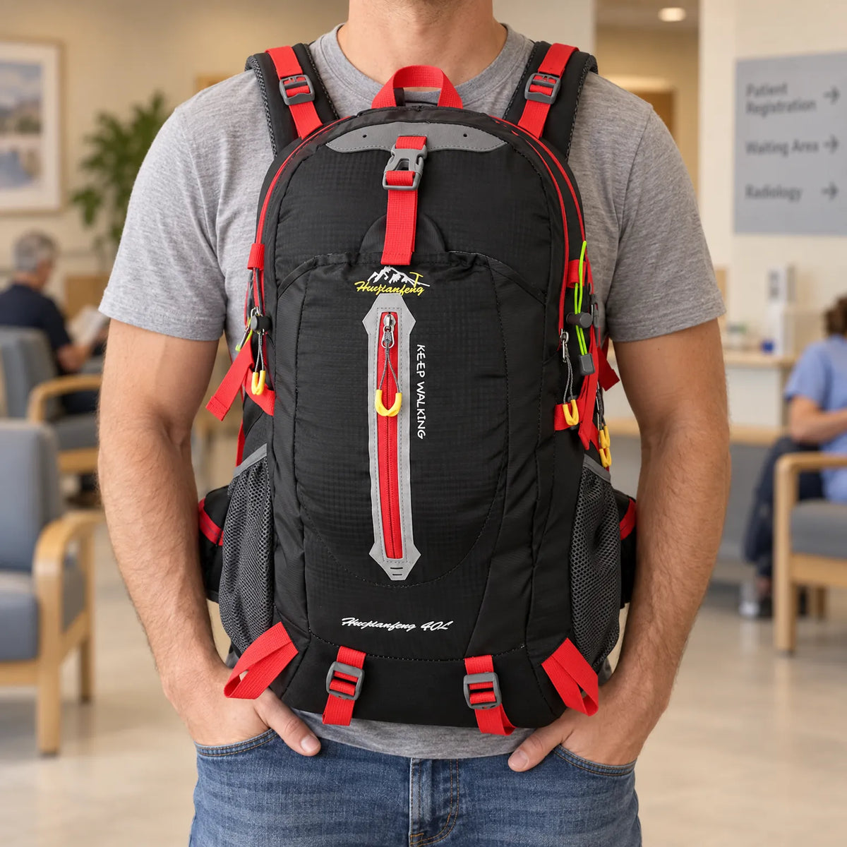 Nordspur | Venturio Unisex Multi Pocket Outdoor Rucksack
