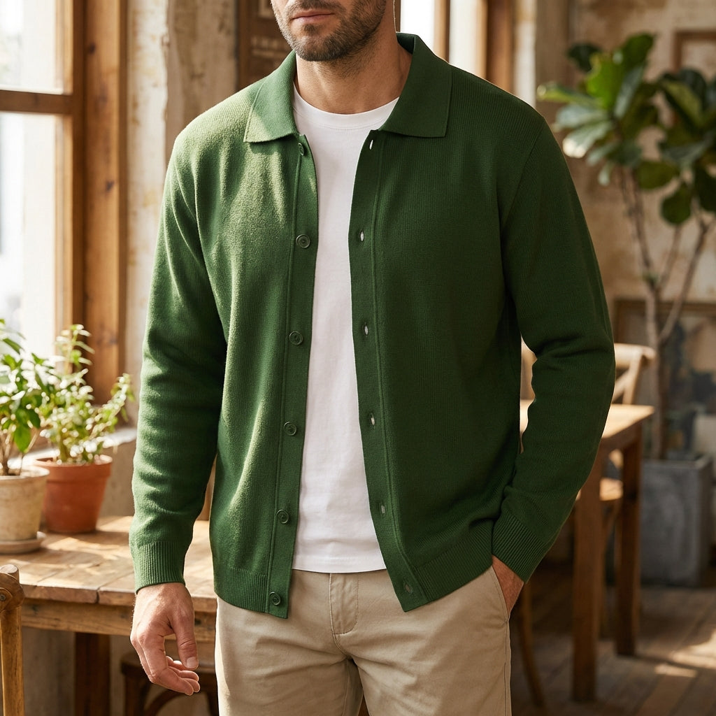 Nordspur | Verdanox Slim Fit Button Cardigan