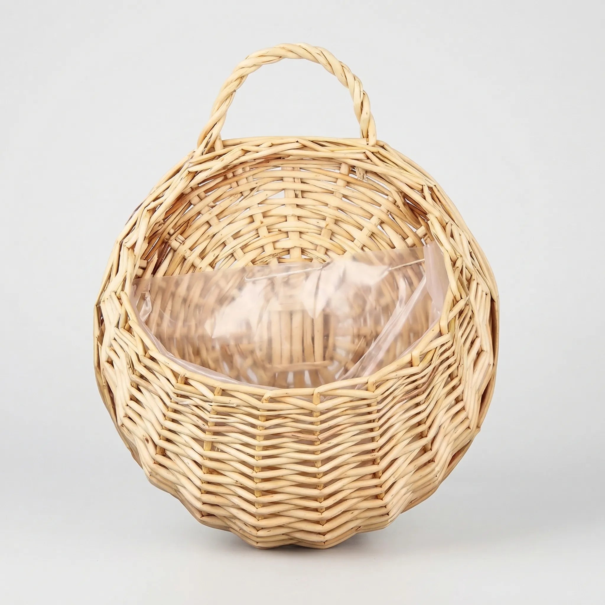 Nordspur | Verdura Round Woven Wall-Mounted Plant Basket