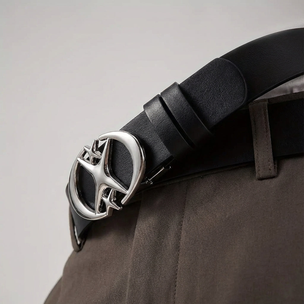 Nordspur | Vesaro Unisex Oval Cross Buckle Belt