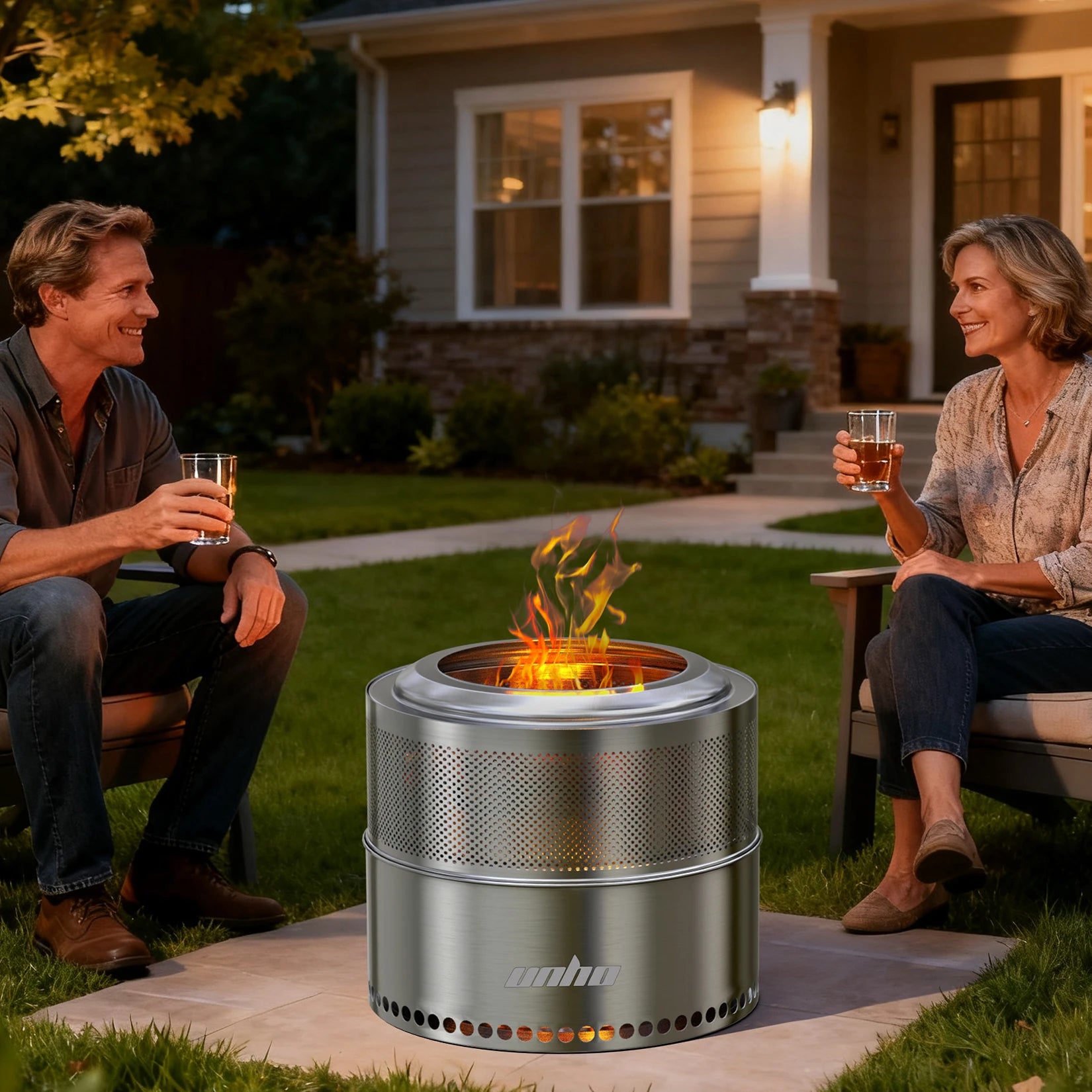 Nordspur | VestraGlow Portable Garden Fire Pit