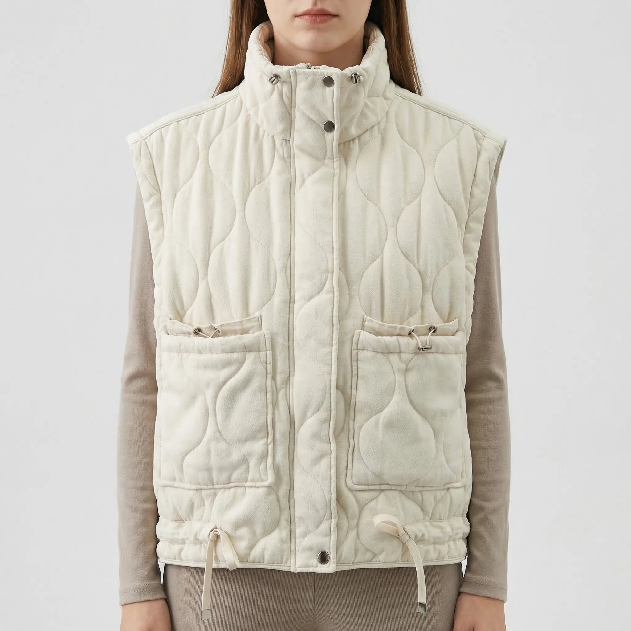 Nordspur | Vestra Sleeveless Zip-Up Waistcoat With Pockets