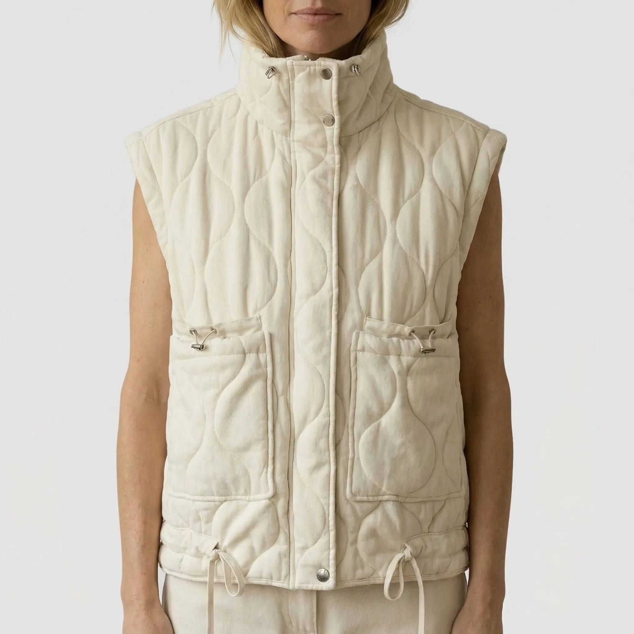 Nordspur | Vestra Sleeveless Zip-Up Waistcoat With Pockets