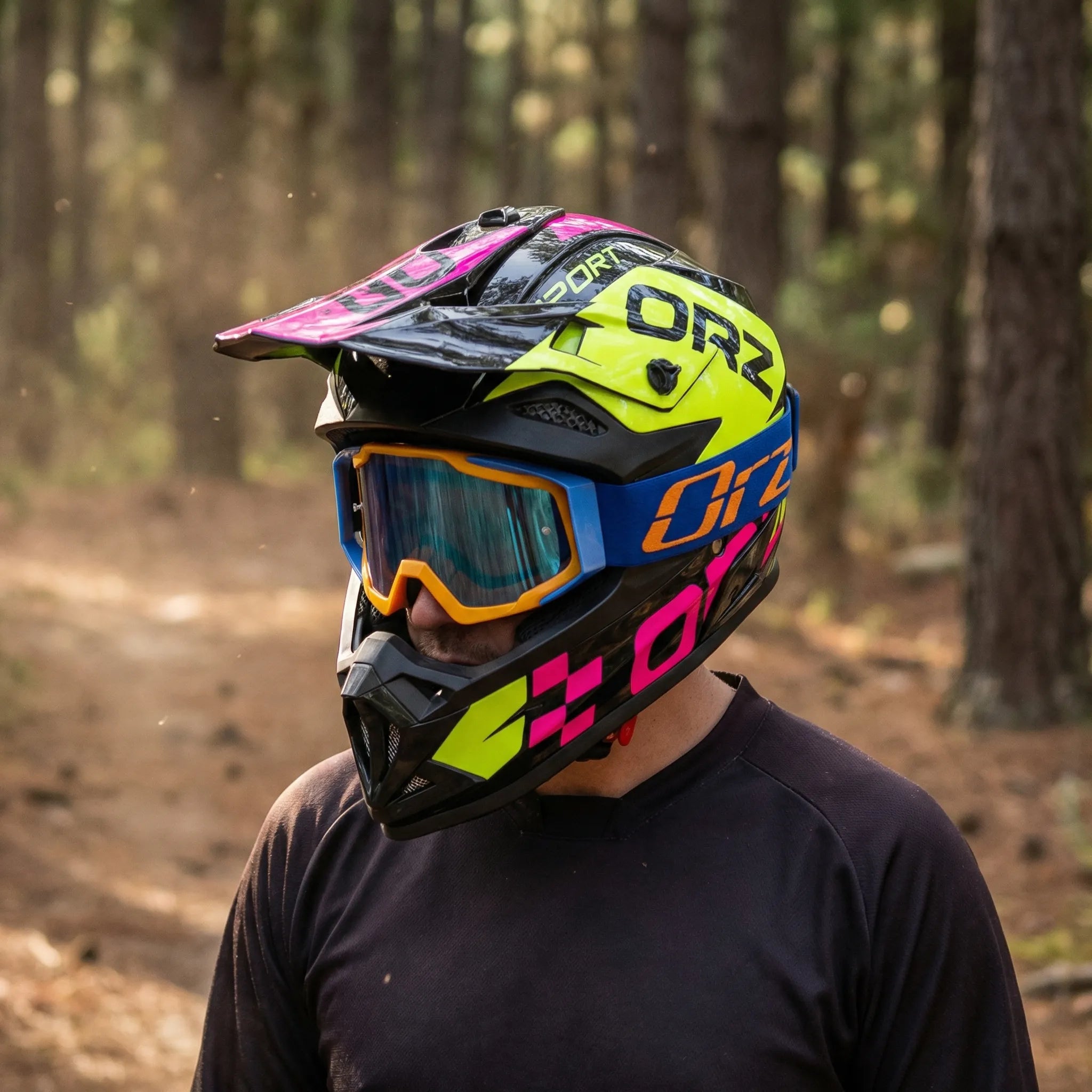 Nordspur | Vexturo Full Face Off-Road Motorcycle Helmet