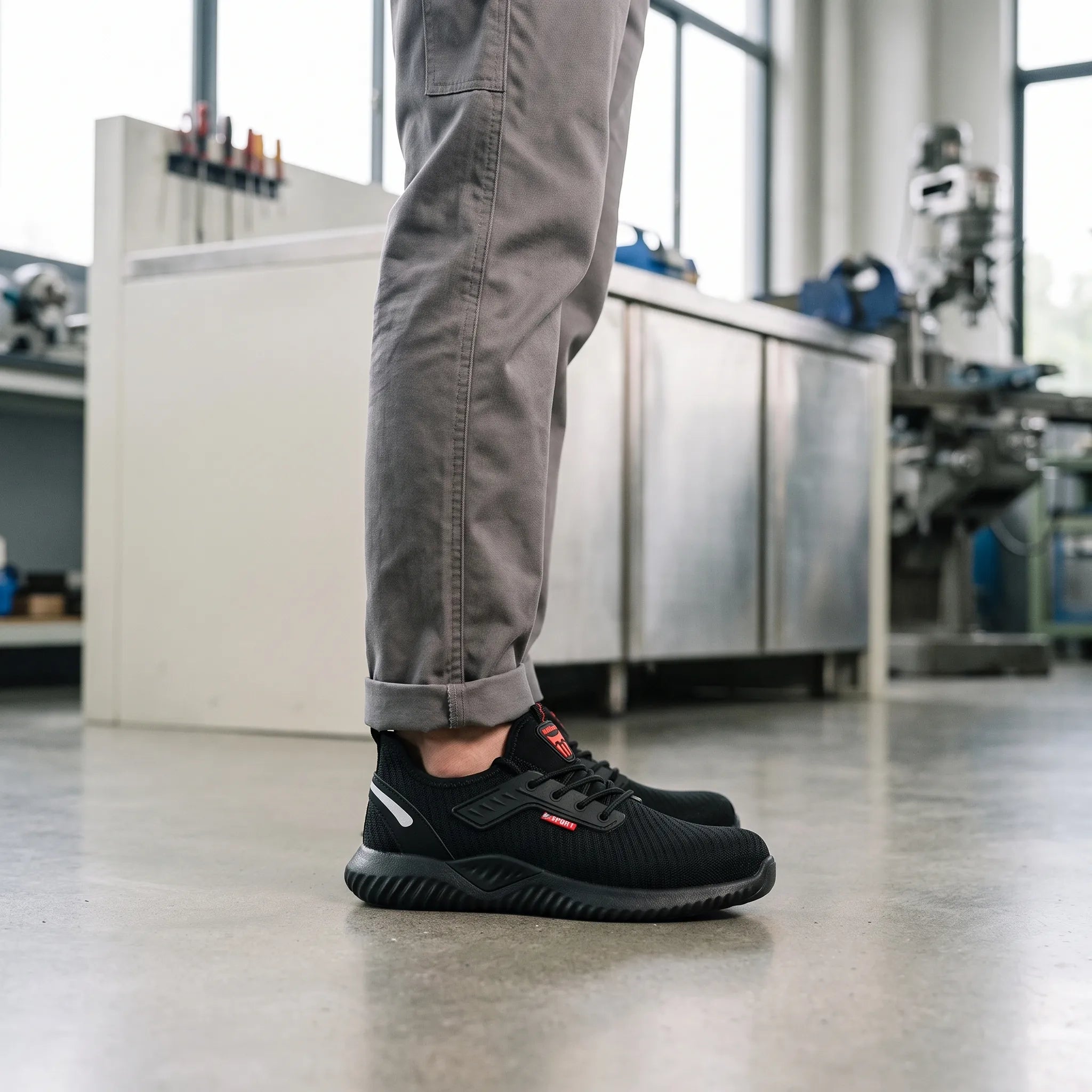 Nordspur | VigorStep Lightweight Breathable Workplace Safety Trainers
