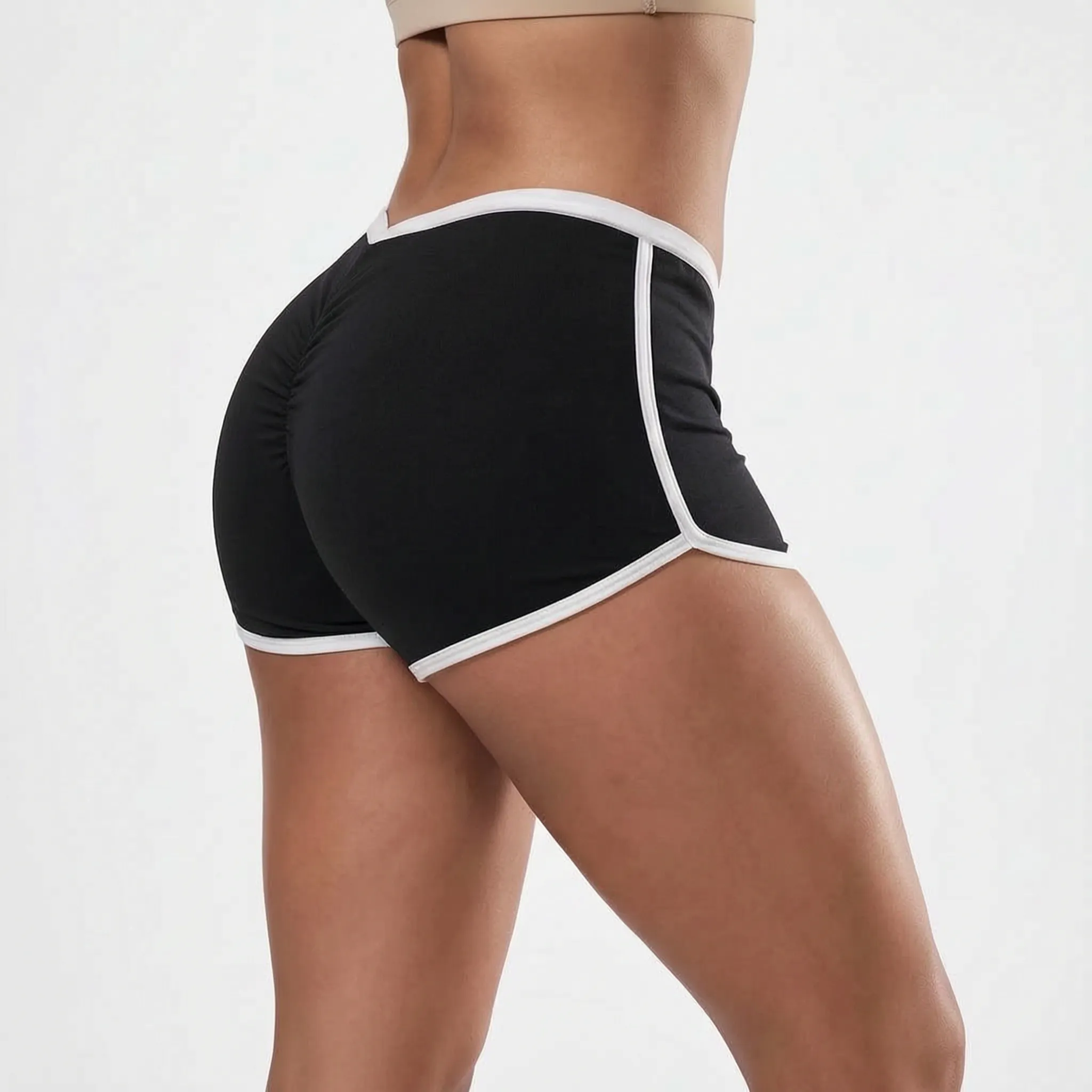 Nordspur | Vigora Low Waist Scrunch Yoga Shorts