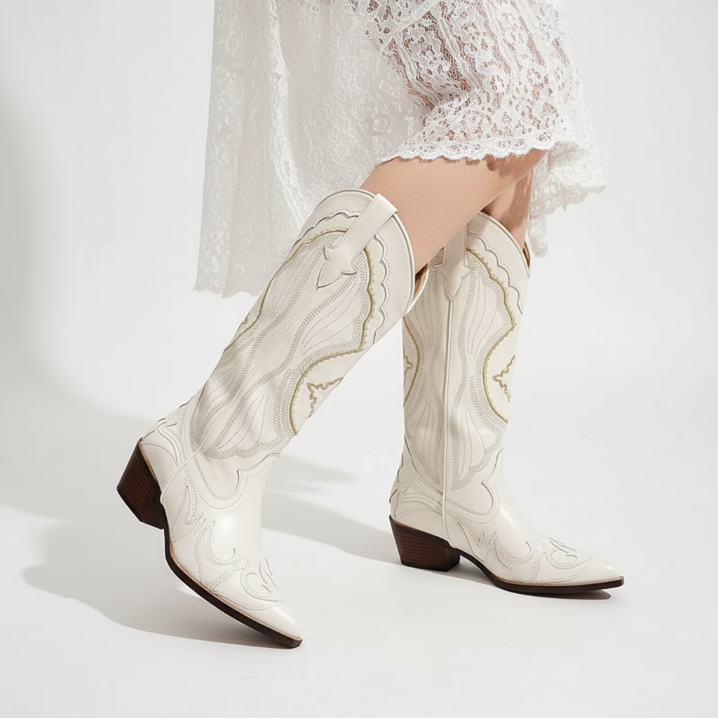 Nordspur | Vintage Embroidered Cowboy Boot