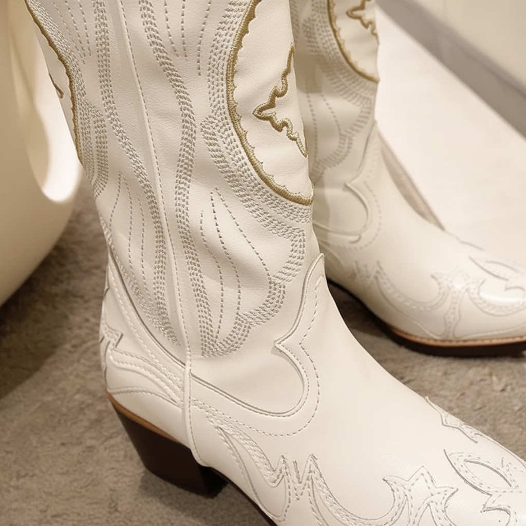 Nordspur | Vintage Embroidered Cowboy Boot