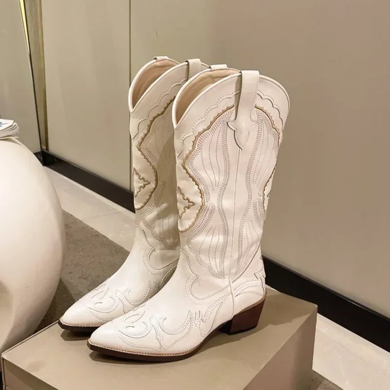 Nordspur | Vintage Embroidered Cowboy Boot