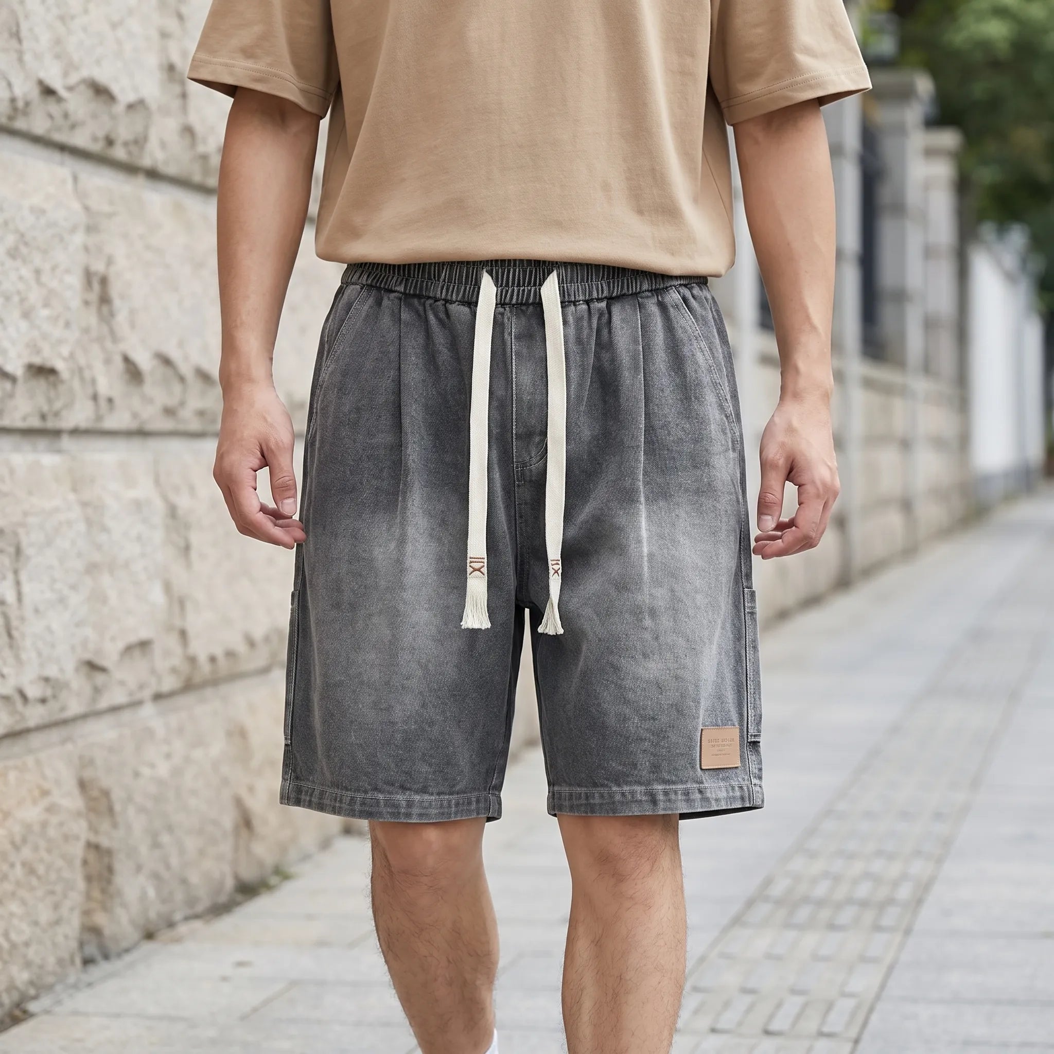 Nordspur | Vintara Baggy Knee-Length Streetwear Shorts