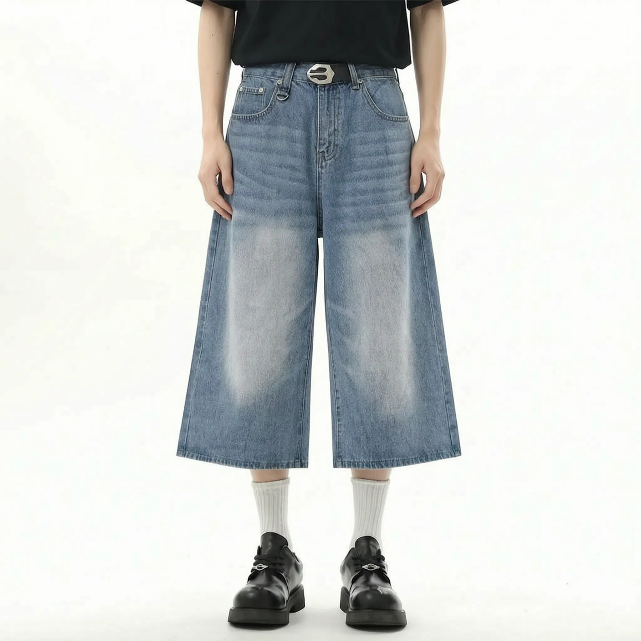 Nordspur | Vintorix Men's Wide Leg Baggy Streetwear Shorts