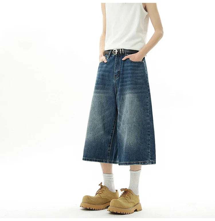 Nordspur | Vintorix Men's Wide Leg Baggy Streetwear Shorts