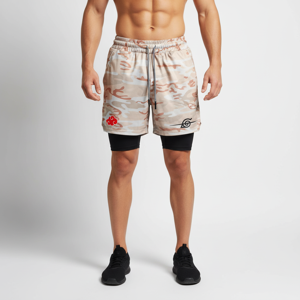 Nordspur | Viroxen Double Layer Athletic Shorts