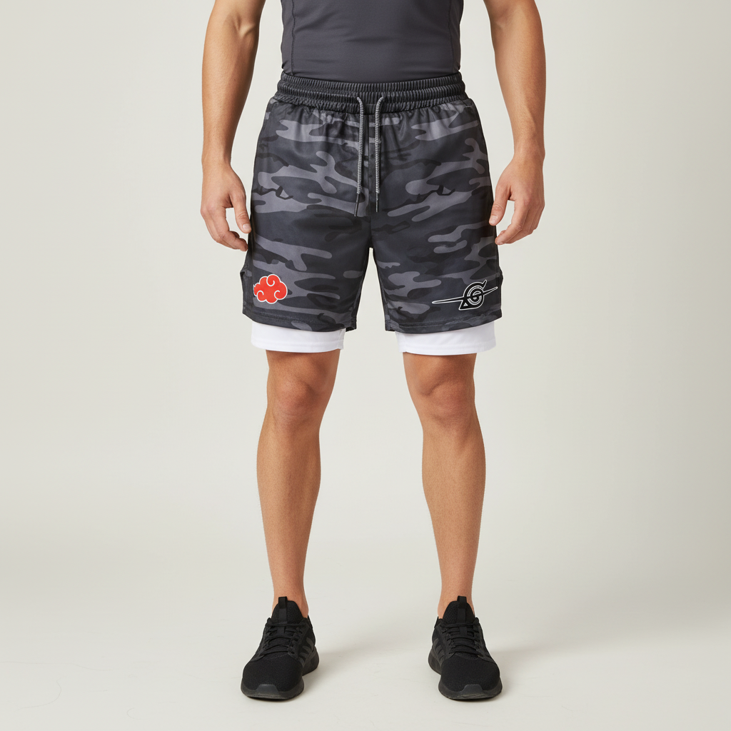 Nordspur | Viroxen Double Layer Athletic Shorts