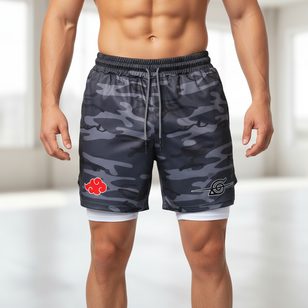 Nordspur | Viroxen Double Layer Athletic Shorts