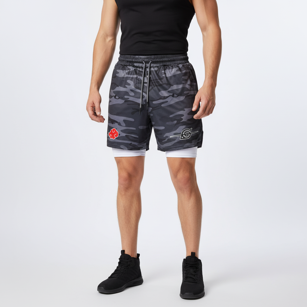Nordspur | Viroxen Double Layer Athletic Shorts