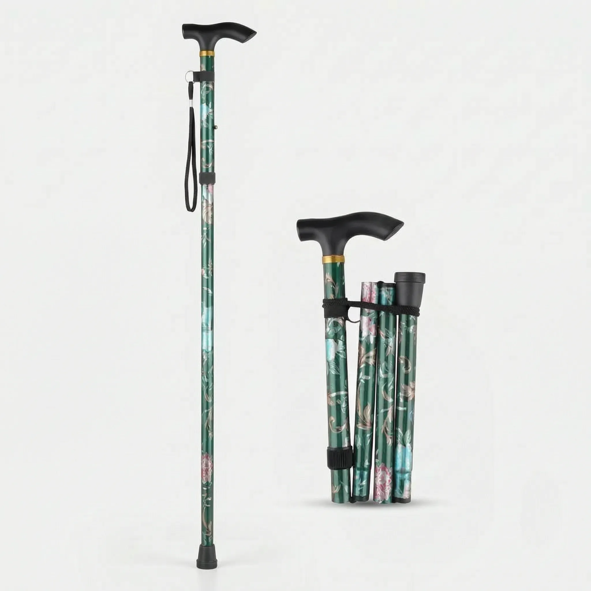 Nordspur | Vistrox Floral Fold Away Walking Stick