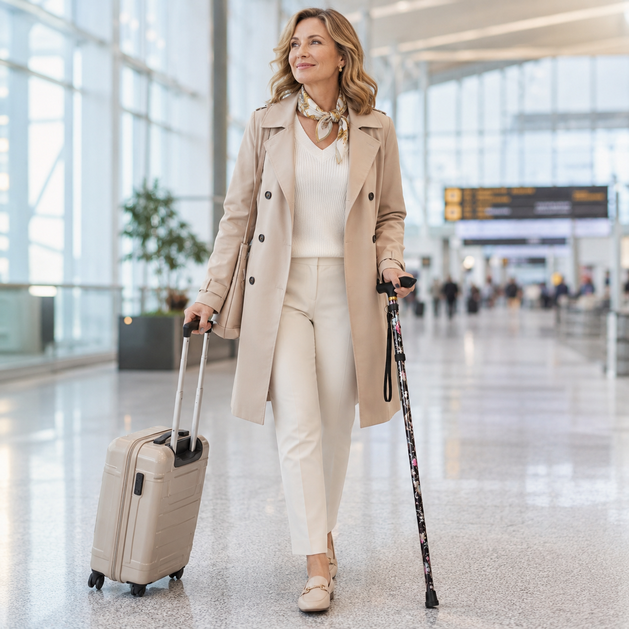 Nordspur | Vistrox Floral Fold Away Walking Stick