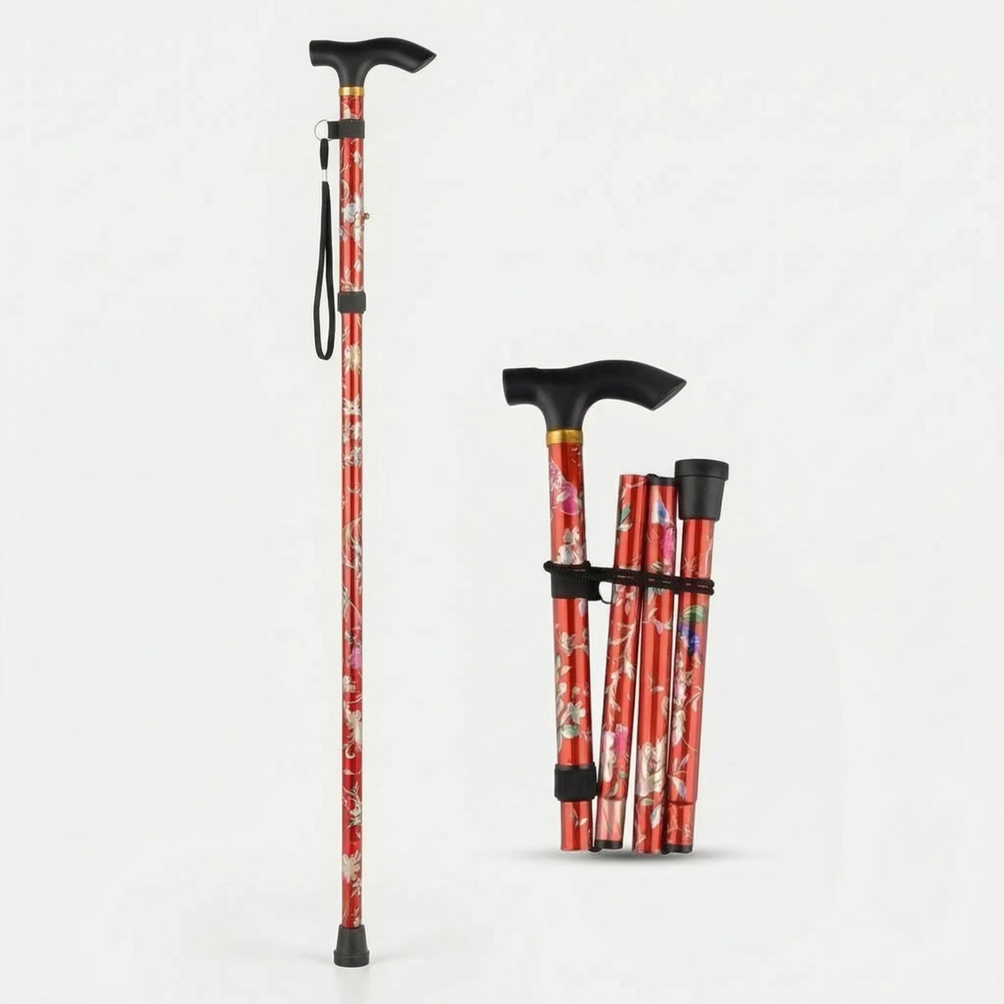 Nordspur | Vistrox Floral Fold Away Walking Stick