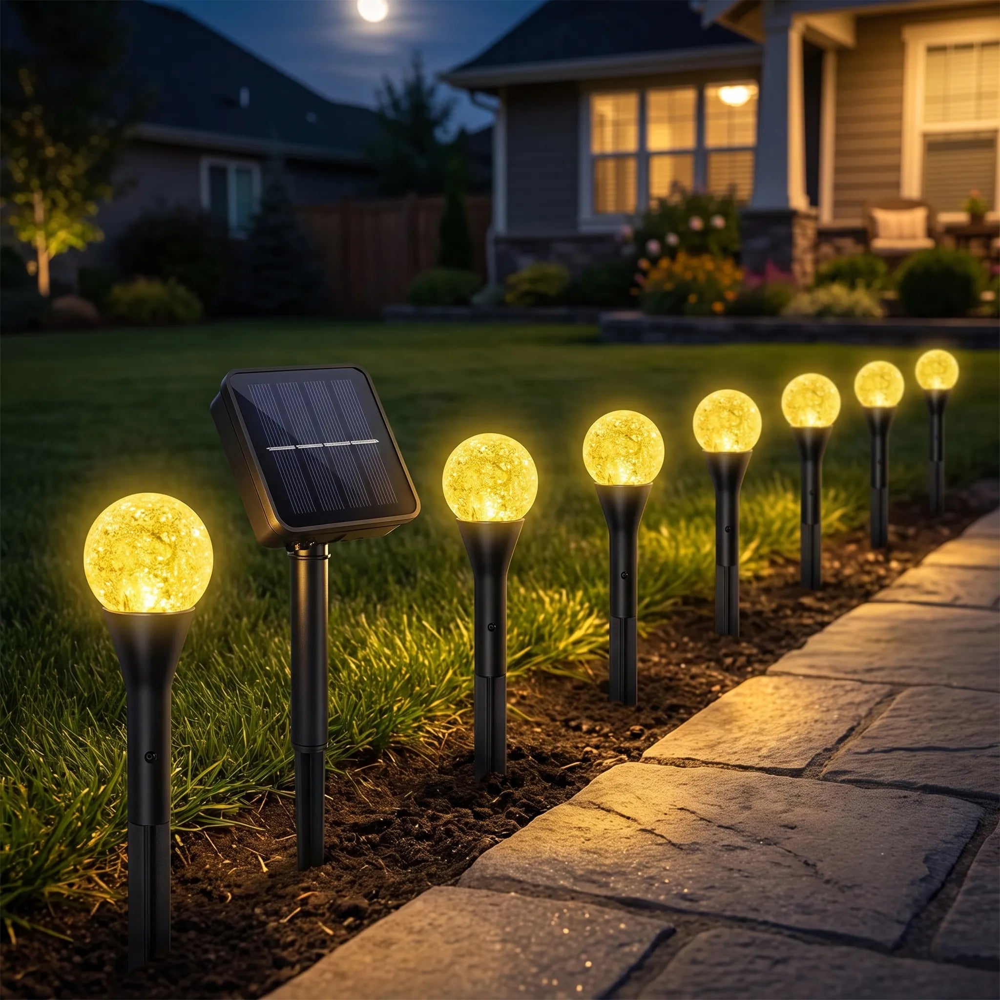 Nordspur | Vivasphere Solar Powered Spherical Outdoor String Lights