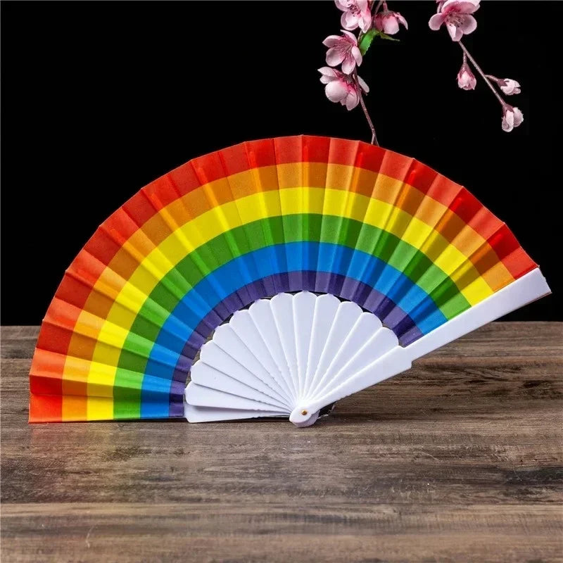 Nordspur | VividBreeze Foldable Rainbow Hand Held Fan