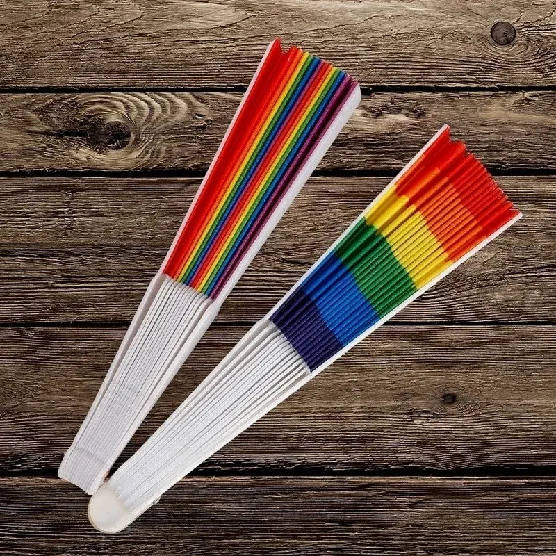 Nordspur | VividBreeze Foldable Rainbow Hand Held Fan