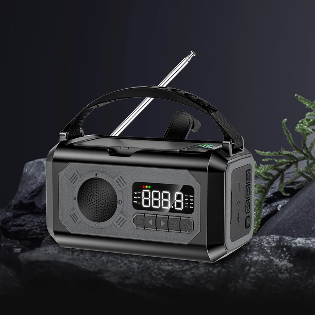 Nordspur | VoltGuardo Portable Solar Crank Radio