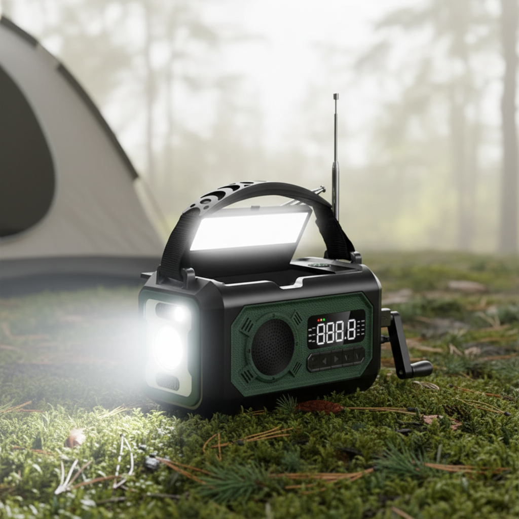Nordspur | VoltGuardo Portable Solar Crank Radio