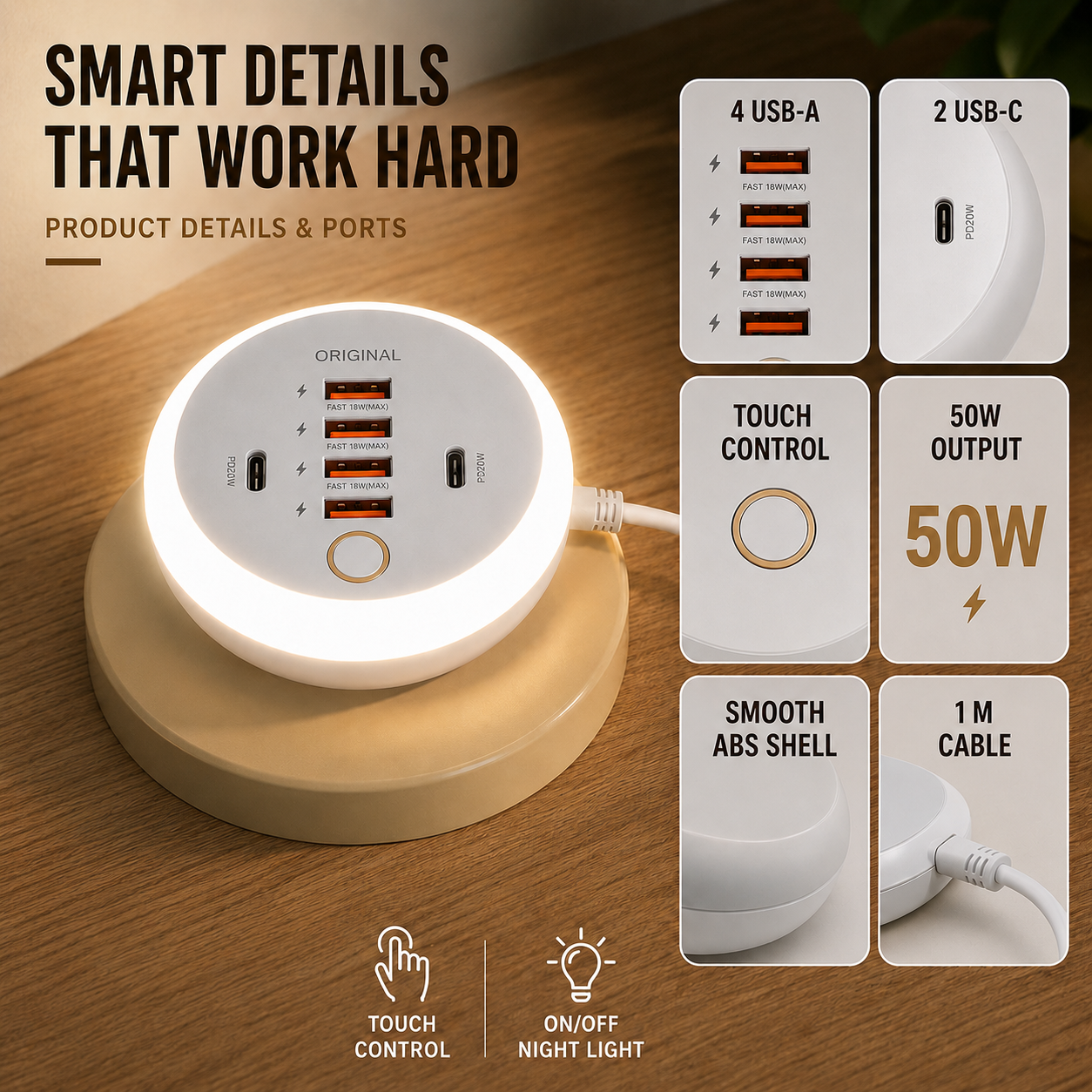 Nordspur | Voltella Multiport USB Travel Charger