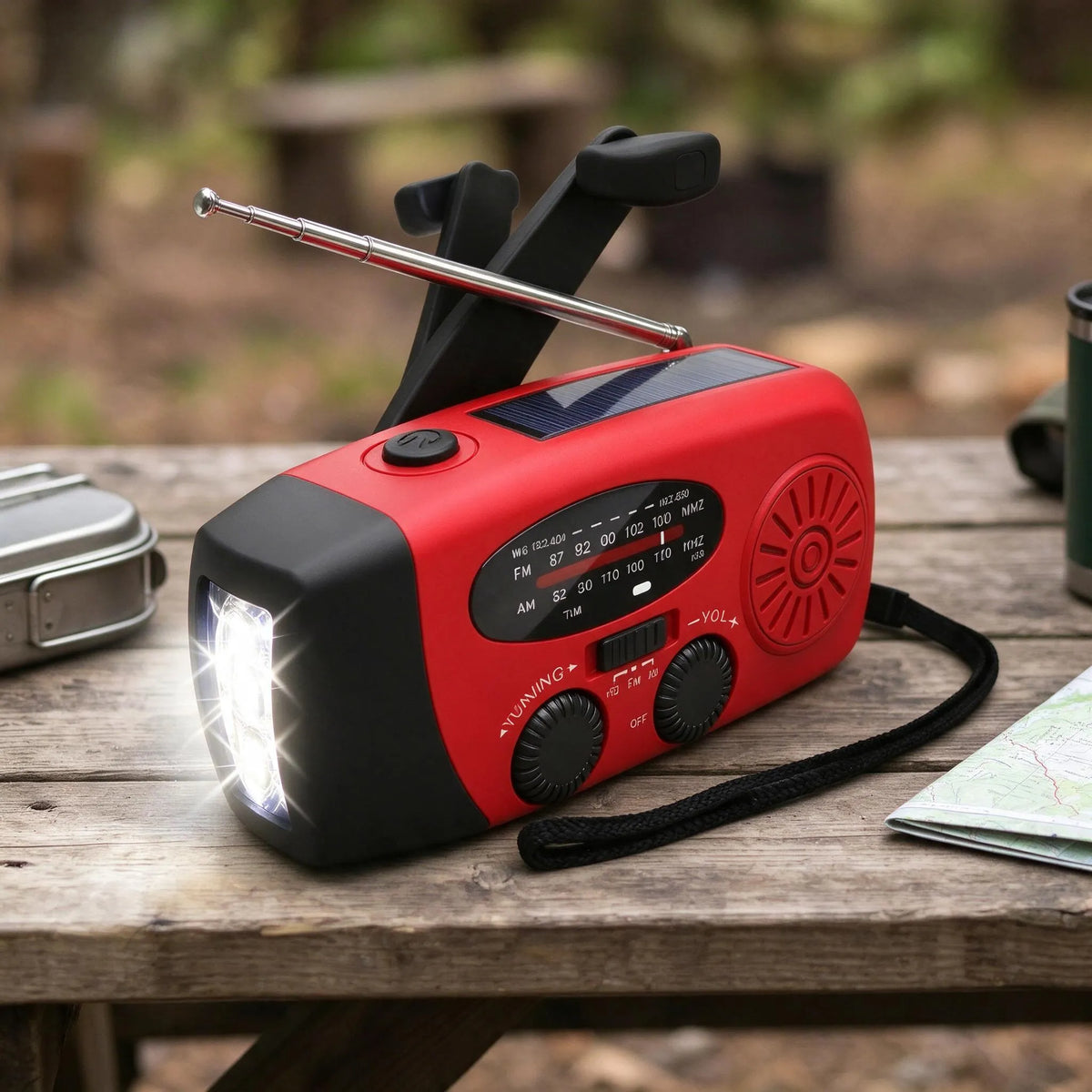 Nordspur | Voltrel Portable Hand-Crank Emergency Radio