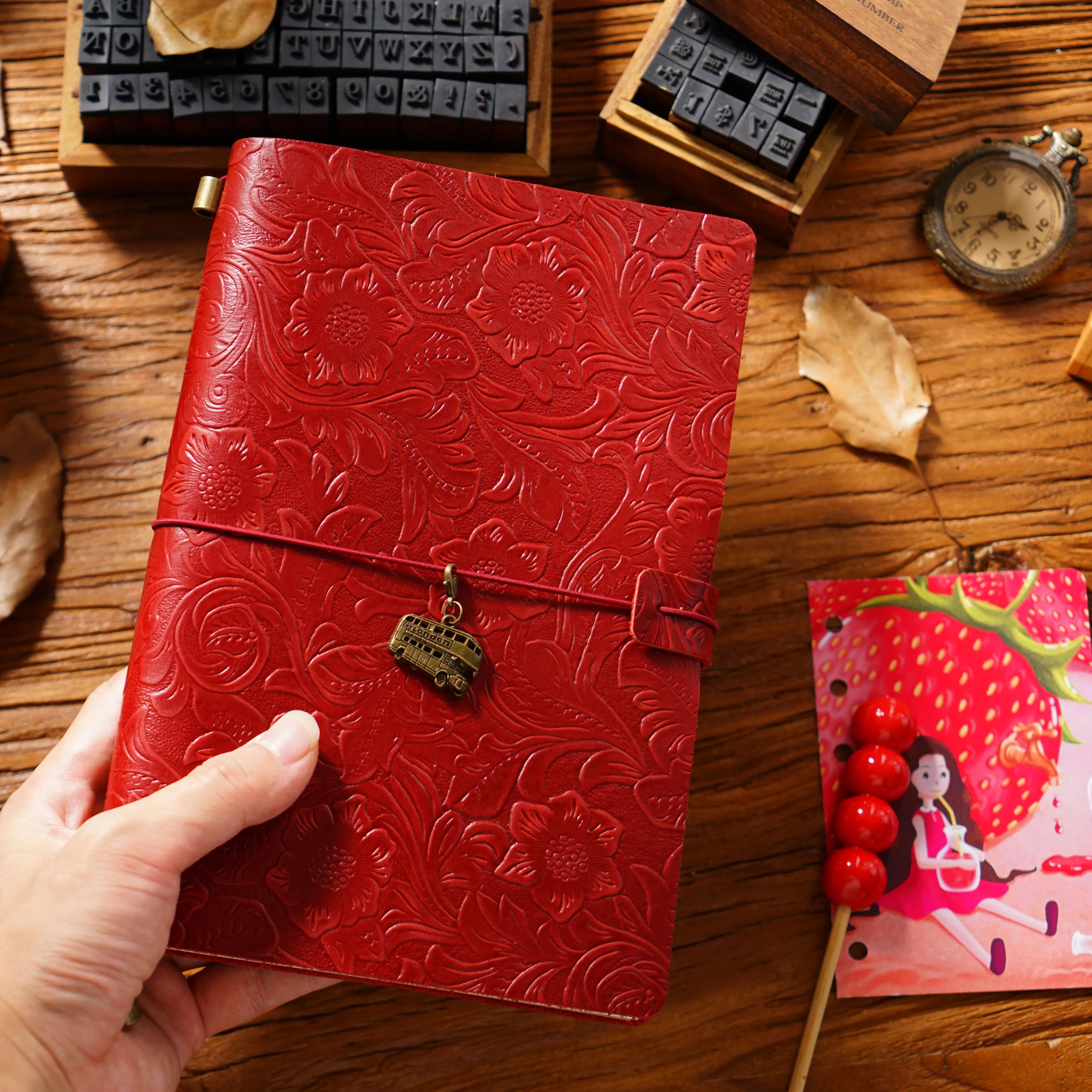 Nordspur | Voyanthe Handmade Embossed Travel Journal