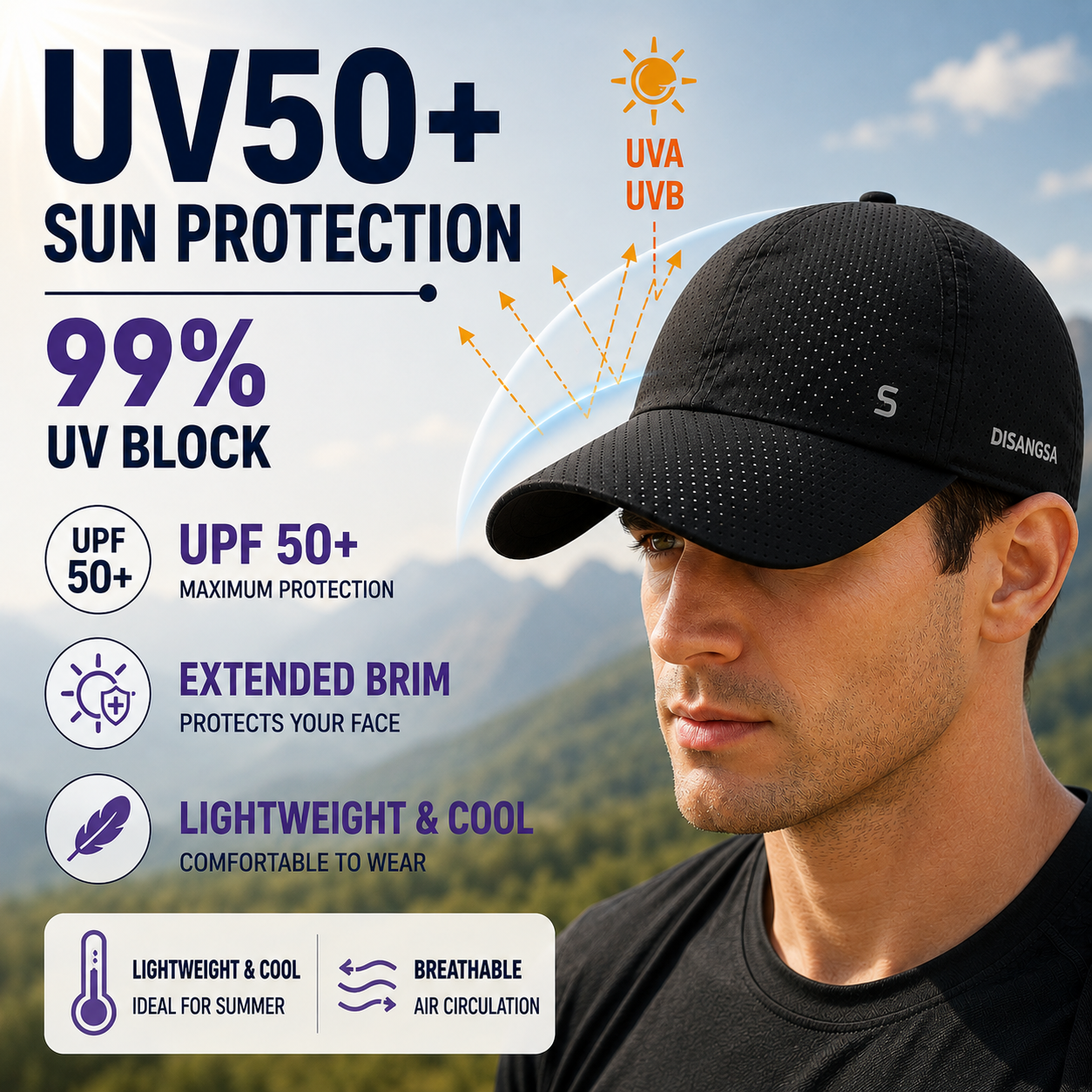 Nordspur | Vrentex Lightweight Perforated Baseball Cap