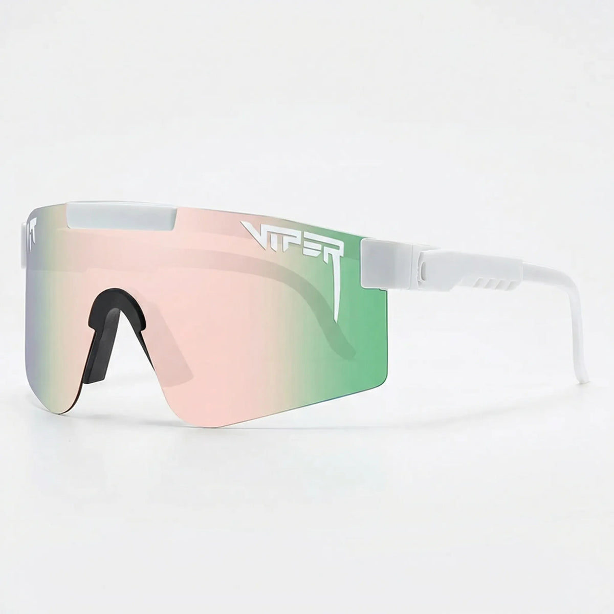 Oversized wraparound sport sunglasses with UV400 windproof lens