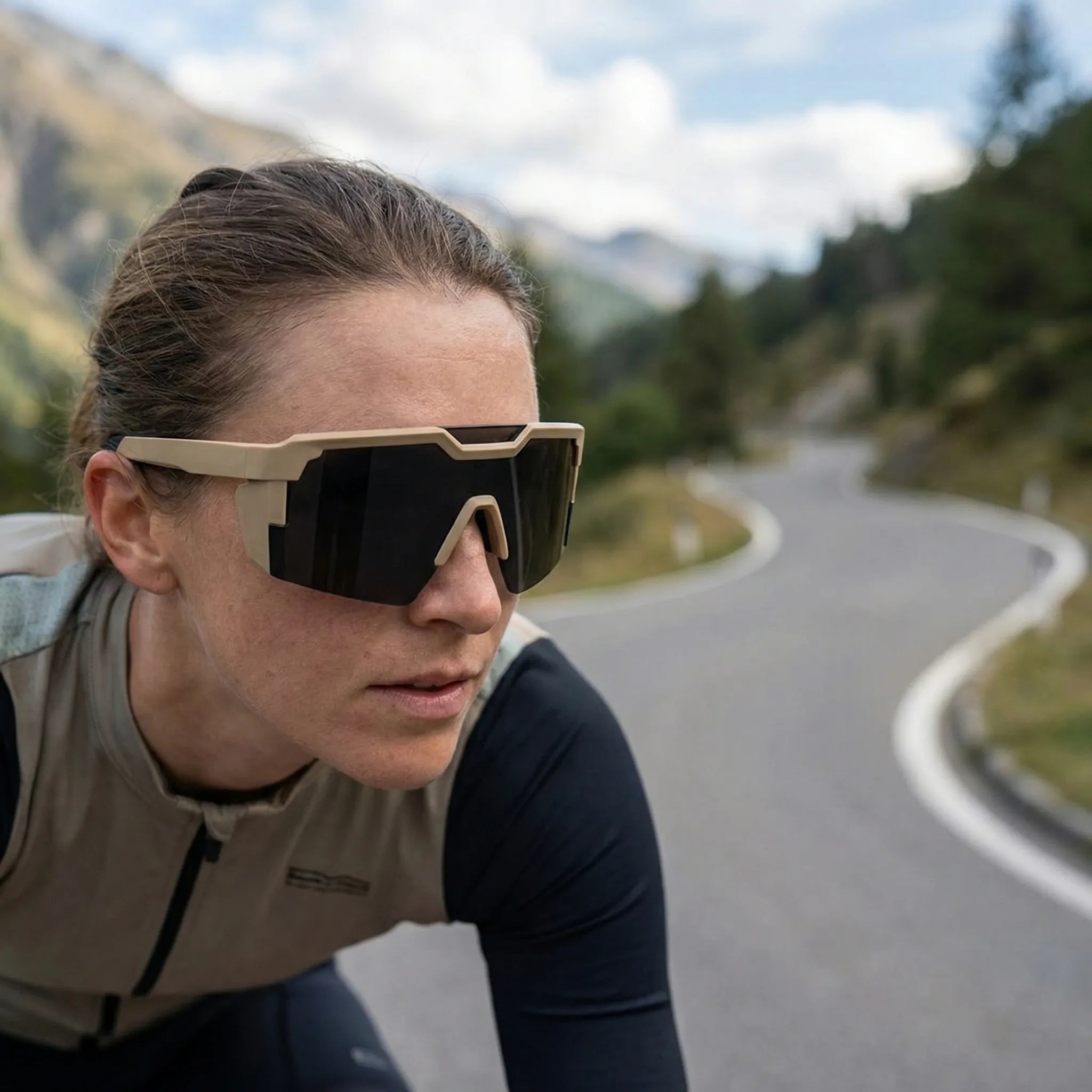 Nordspur | Vyzorx Wraparound Shield-Lens Sports Sunglasses